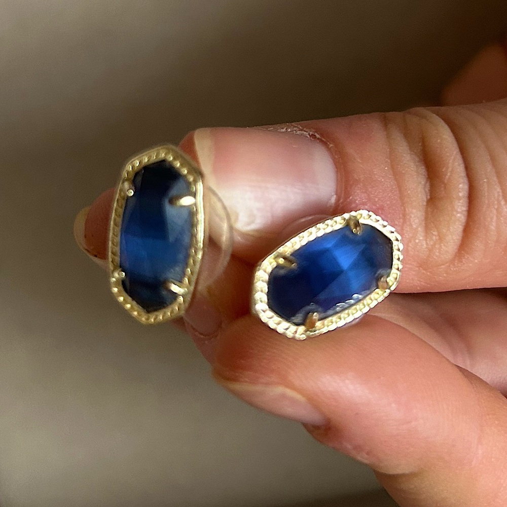 Kendra Scott Sapphire Elsa Earrings